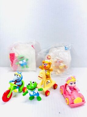 Vintage 1986 Muppet Babies McDonald's Happy Meal Toys Complete Set Of 6